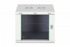 Digitus Szafa sieciowa wisząca Dynamic 19 9U rack 474x600x600mm, drzwi szyba, szara, niezłożona, 60kg